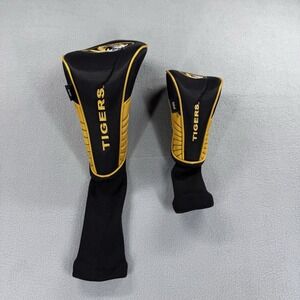 MISSOURI TIGERS DRIVER 1 WOOD & HYBRID HEADCOVER TEAM EFFORT HEAD COVER BLACK